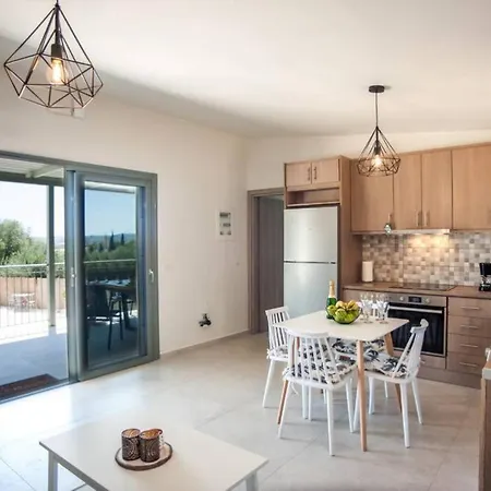 Afrato Calma In Trapezaki-private Pool -2 Br Вилла Трапезаки