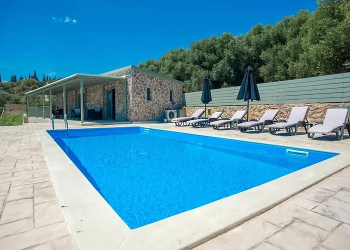 Afrato Calma In Trapezaki-private Pool -2 Br * Trapezaki (Kefalonia)