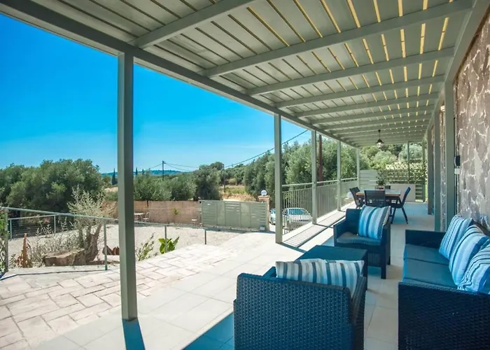 Afrato Calma In Trapezaki-private Pool -2 Br Villa